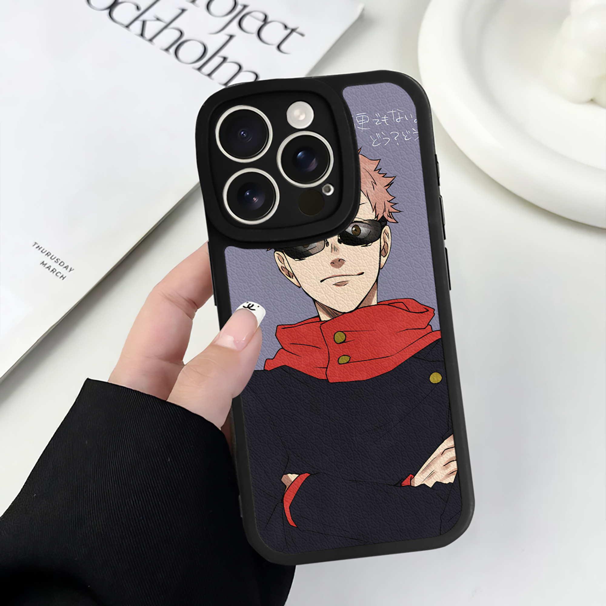 （画像用） SPY×FAMILY间谍家家酒 【iPhone 16シリーズ対応】シリコンスマホケース（レザー調） 材質：シリコン